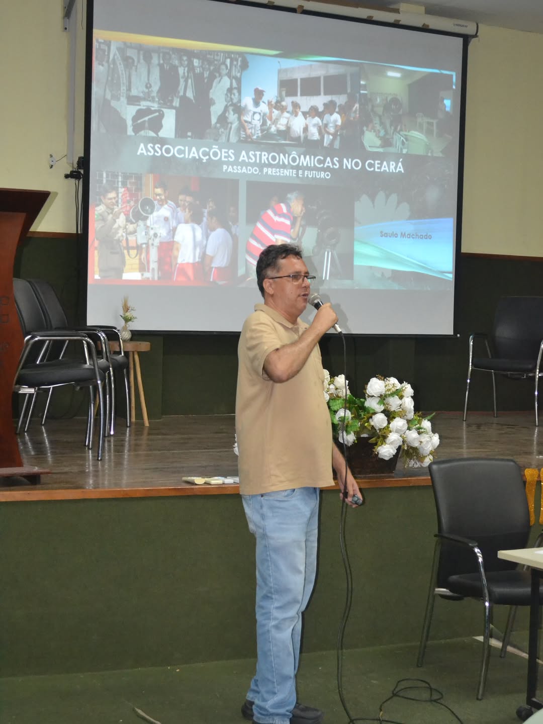 Conferência sobre Associações Astronômicas no Ceará e atividades do 2º dia do I ENEASTRO